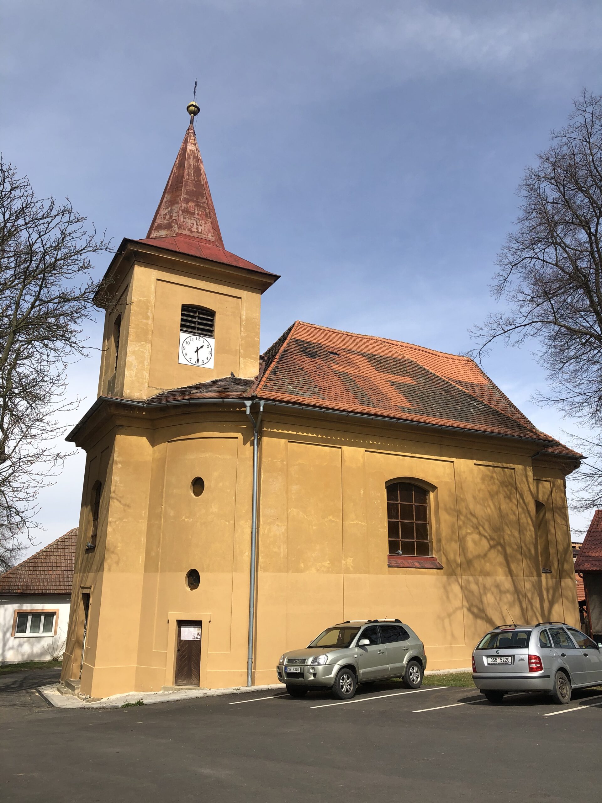 Bohoslužba Církve československé husitské v kostele sv. Jiří v Lubné